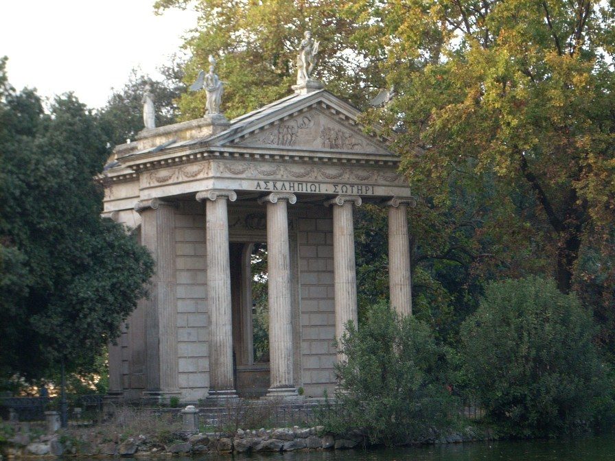 Aesculapius temple, Villa Borghese, Rome - 04.jpg